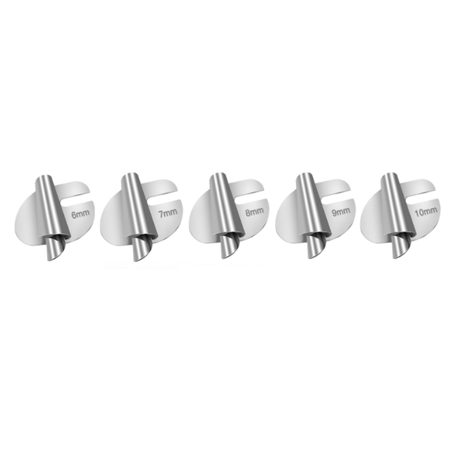Sewing Rolled Hemmer Foot Sewing Rolled Hemmer Foot Universal 5Pcs/Pack 6mm-10mm Curved Scroll, Sewing Machine Presser Foot Hemmer Foot