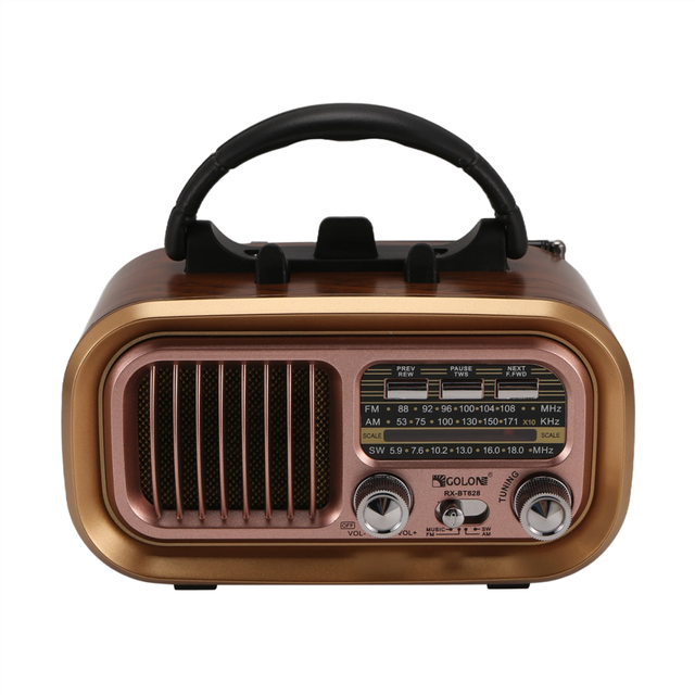Retro FM/AM/SW Radio Full Band Portable Radio Receiver