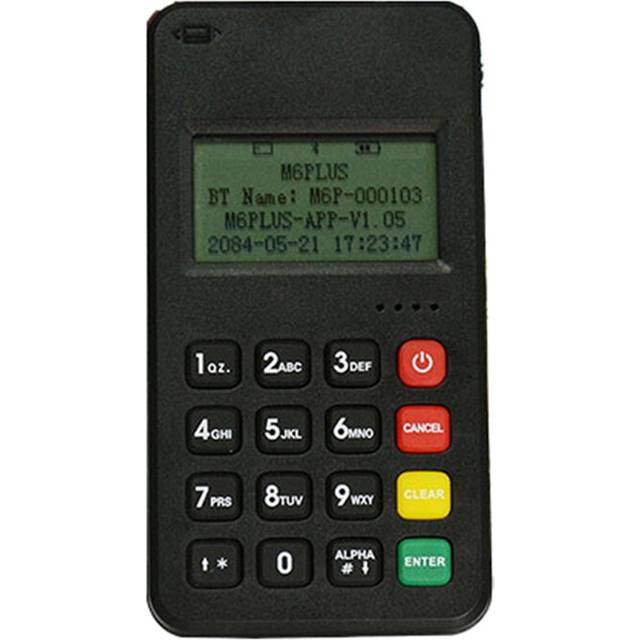 BT Mpos Chip Card Reader with USB Type-C for /IC Contact/RFID Machine M6 PLUS