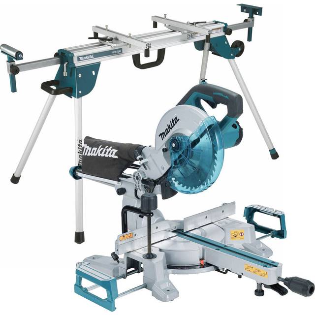 Makita ls0816f 216mm 8.5" slide compound mitre saw 110v/1200w with leg stand