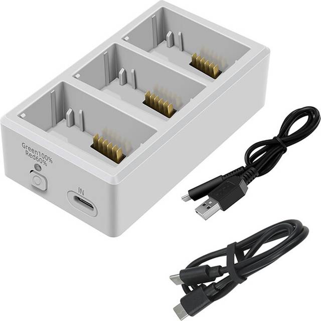 New Drone Battery Charger for Mini 3/Mini 3 Pro 3-Way Charging Hub Butler 4 PRO Accessories