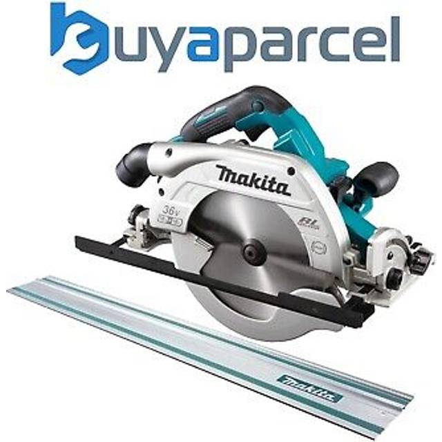 Makita DHS900Z Twin 18v 36v Brushless Circular Saw Guide Rail Adapter & 1m Rail