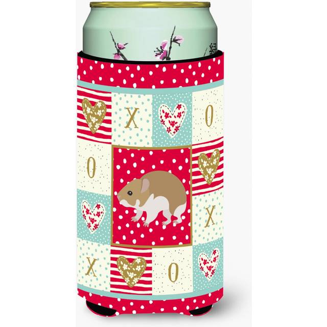 Caroline's Treasures CK5445TBC Turkish Hamster Love Tall Boy Hugger cold-beverage-koozies  Multicolor