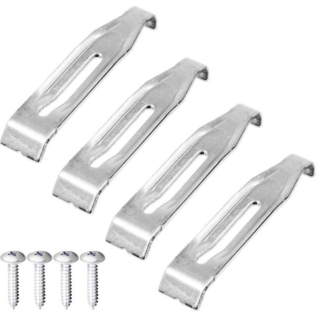 Fixing Bracket Installation Kit for Smeg Hob 698290402 (Stainless Steel)