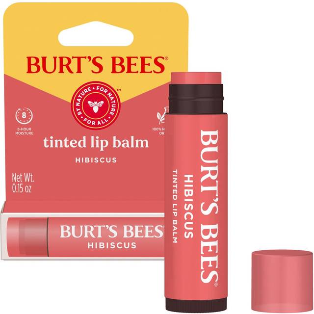 Burt's Bees Lip Tint Balm  Long Lasting 2 in 1 Duo Tinted Balm Formula  Color Infused with Hydrating Shea Butter for a Natural Looking Buildable Finis