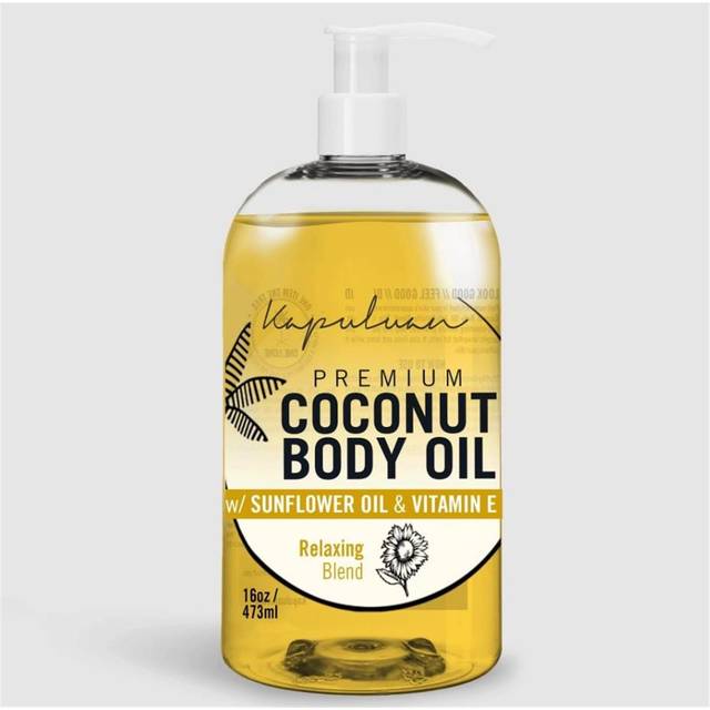 Kapuluan KHLV02307077 8 oz Relaxing Coconut Body Oil