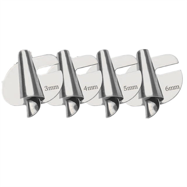 Sewing Rolled Hemmer Foot Set,Wide Pressure Foot, Machine Presser Foot(4Pcs-3/4/5/6mm)