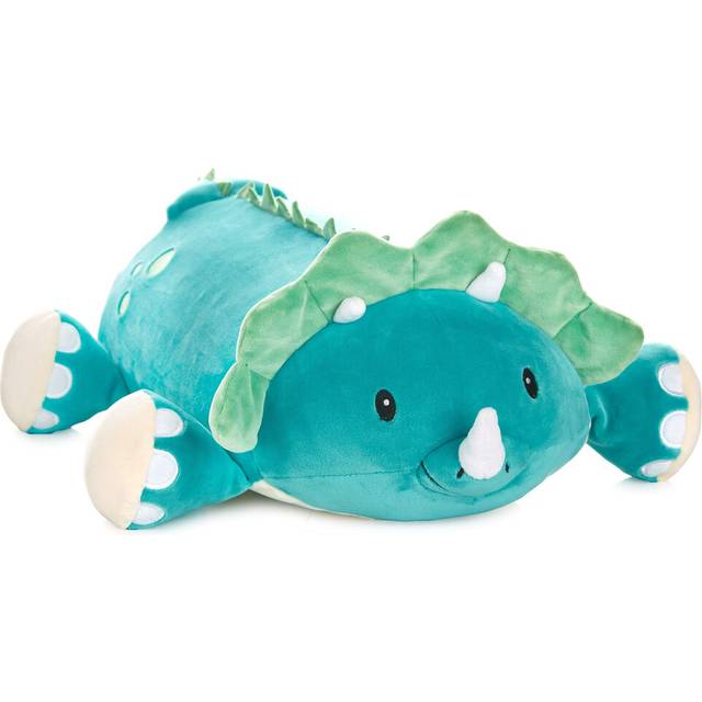 Rory The Triceratops Memory Foam Pillow Plush 15  Stuffed Animal