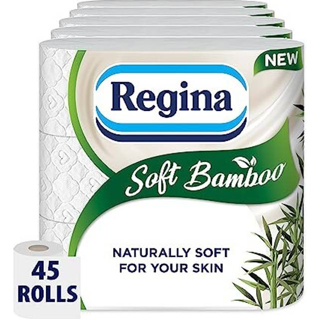 Regina Soft Bamboo Toilet Tissue Roll