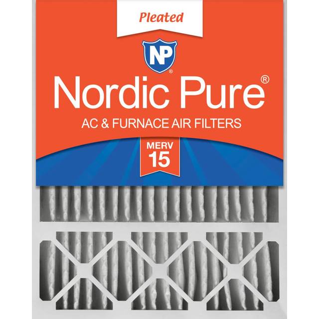 Nordic Pure 16x25x5 (15_3/4 x 24_3/4 x 4_3/8) Honeywell/Lennox Replacement MERV 15 Air Filter 1 Pack