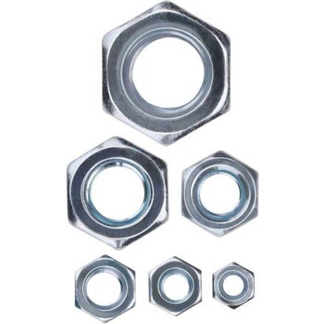 270PCS Mixed Lock Nuts Set with Plastic Box Case Hex Nut Tool Kit Set