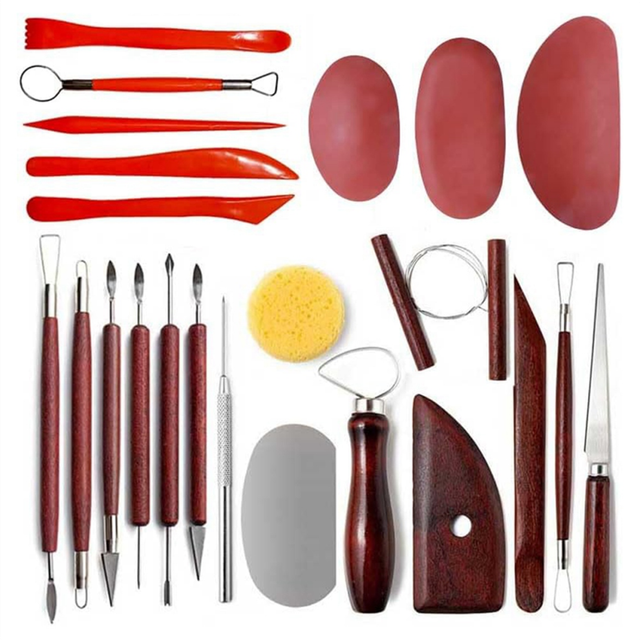 Clay Sculpting Tools, 23Pcs Pottery Tools Kit