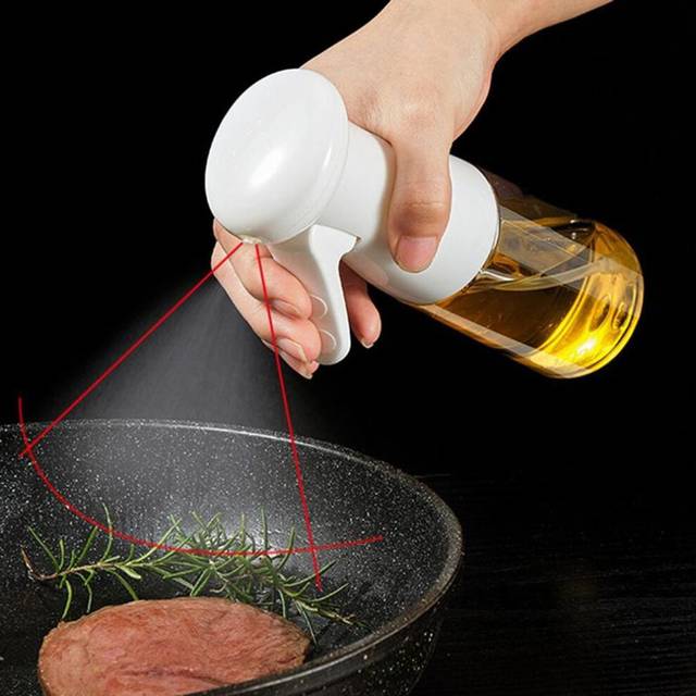 (white, 200ML) Oil Bottle, Barbecue Sprayer, New Products, Vinegar Sprayer, Baking, Picnic Kitchen Tools, Barbecue