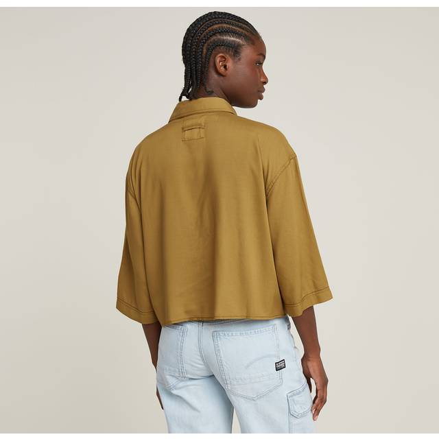 Boxy Shirt - Beige - Women - L