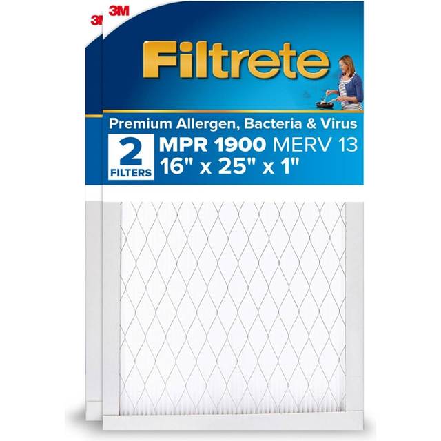 3M MMMUA014CA 16 x 25 x 1 in. High Performance Air Filter