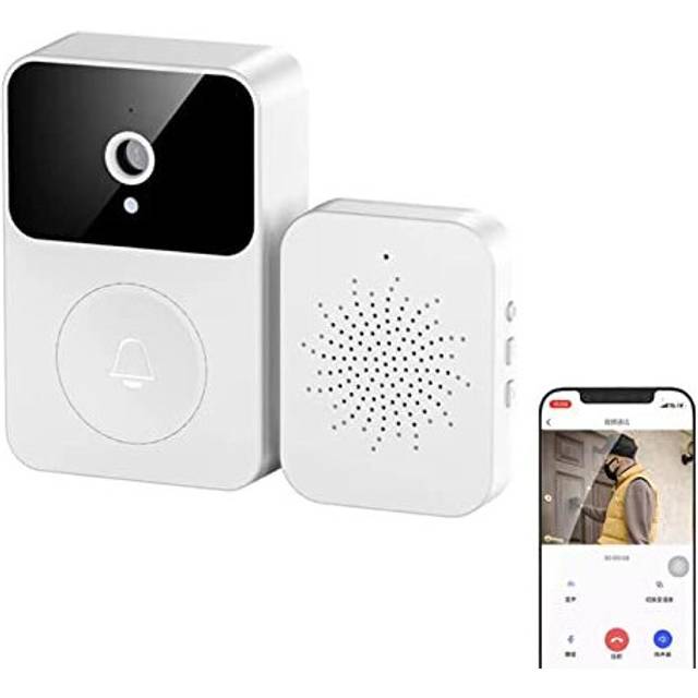 (Chime Only) Smart WiFi Doorbell Wireless IR Video Camera Intercom Record Home