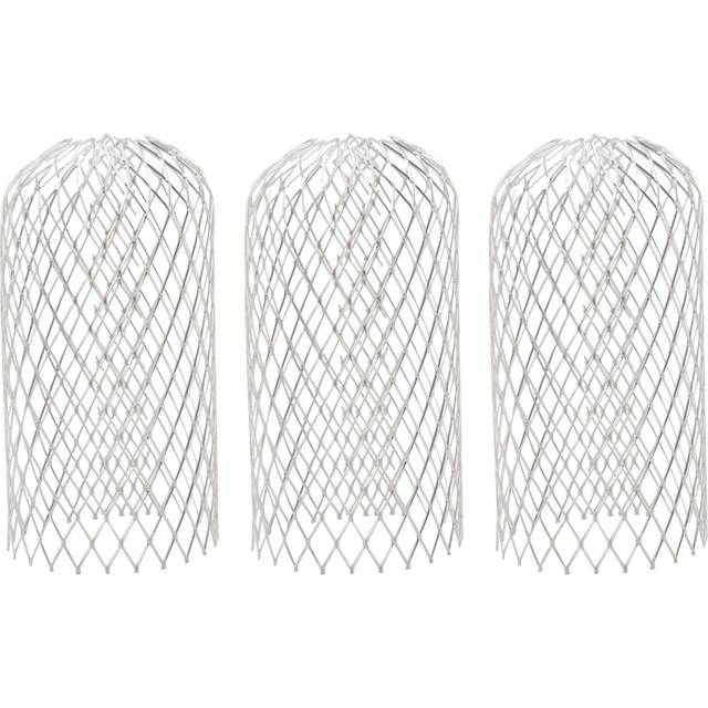 3Pcs Roof Gutter Guard Filters 3 Inch Expand Aluminum Filter Strainer Anti - Blocking Leaf Drains Debris Drain Net Cover