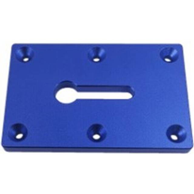 Aluminum Alloy Bench Clamp Plate Clamping Accessories Insert Plate for Kreg Bench Clamp Woodworking Tool