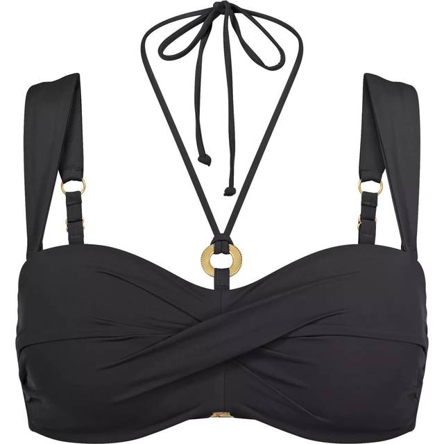 Triumph Summer Twist Bikini Top - Black - D 38 * Kampanj *