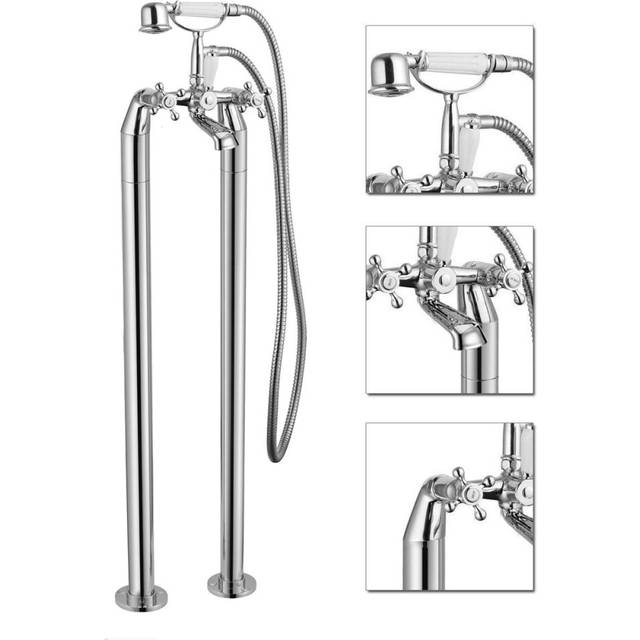 Trafford Traditional Freestanding Bath And Shower Mixer