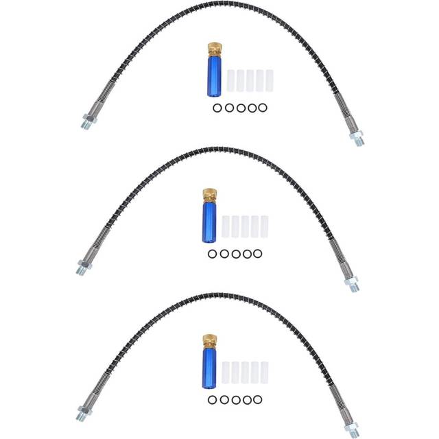 3X Air Compressor Connecting Pipe Air Filter M10X1 Oil Water Separator 30Mpa / 300Bar / 4500Psi