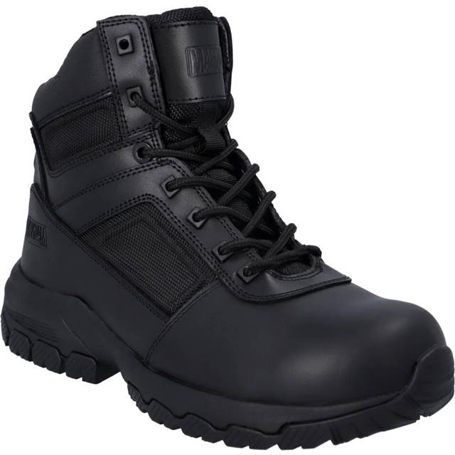 (10.5 UK, Black) Magnum Mens Vanguard 6.0 Leather Occupational Safety Boots