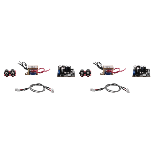 2X Vinyl Record Player Preamplifier Board MM Phono Amplifier Gramophone Magnification Preamp Dual AC 12-16V
