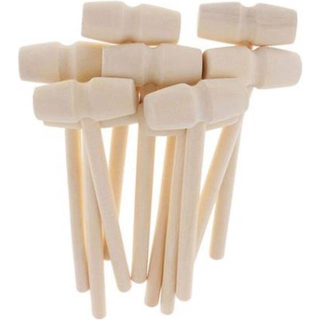 30PCs Mini Wooden Hammer for Lobster Crab and Other Shellfish,Solid