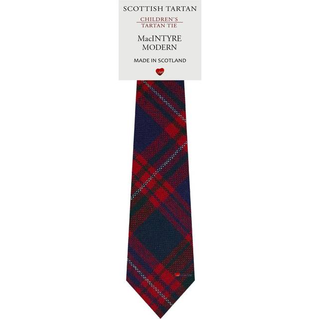 Boys All Wool Tie Woven And Made in Scotland in MacIntyre Modern Tartan
