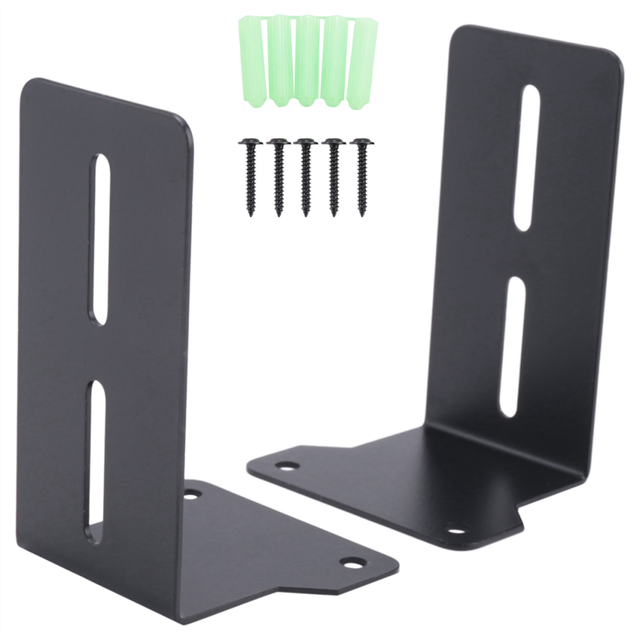 Sound Bar Mounts Wall Brackets Easy To Install Anti-Drop Shelf Holder, Universal Soundbar Speaker Mounting Bracket