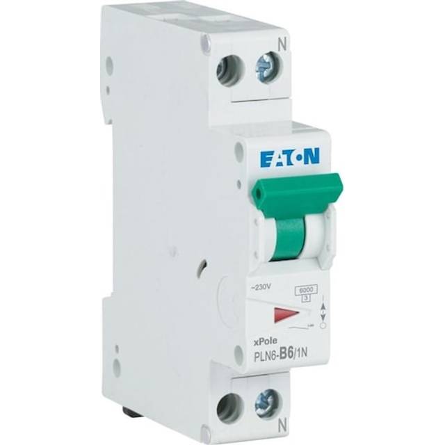PLN6-B6/1N-DE - Miniature circuit breaker 2-p B6A PLN6-B6/1N-DE