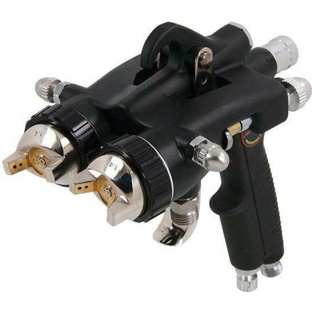 Double Head Spray Gun Air Paint Sprayer 40cm Pattern (Genuine Neilsen CT4245)