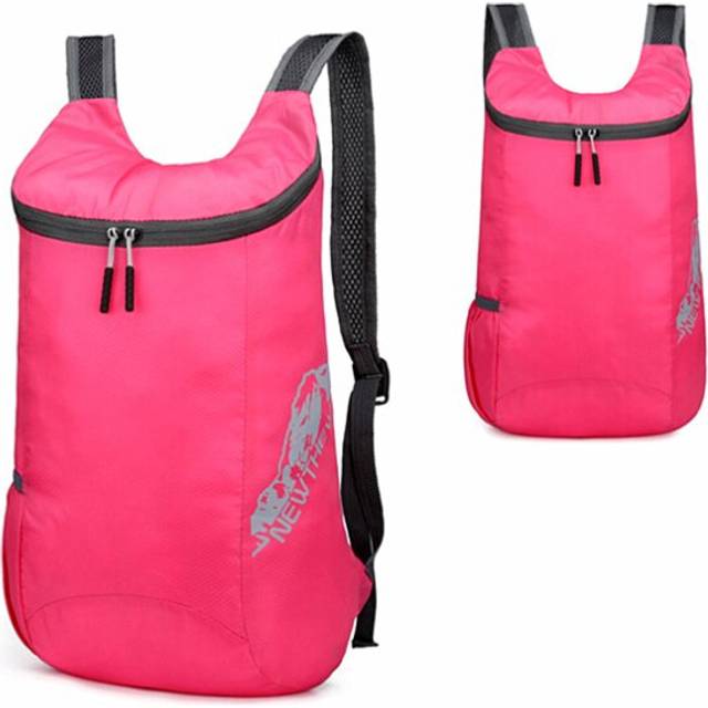 Folding Running and Travelling Backpack - Pink