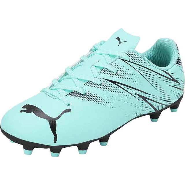 (11 UK Child, Peppermint/Black) Puma Childrens/Kids Attacanto Turf Training Football Boots