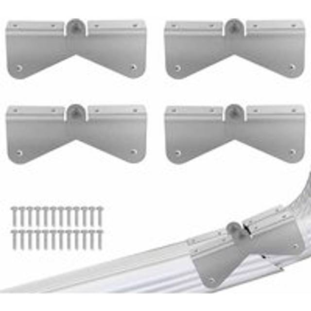 Pack Gutter Extension Hinges, Downspout Extension, Easy diy Installation on Any Size Rectangular or Square Downspout - Alwaysh