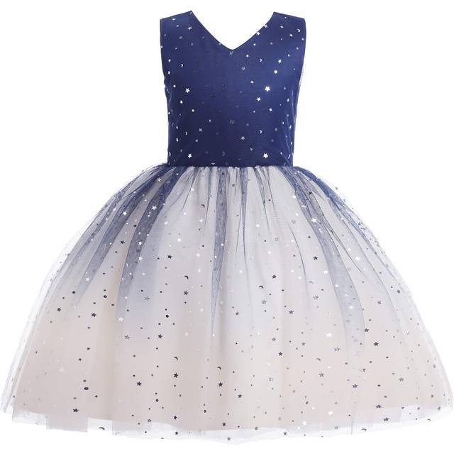 glamulice Princess Sparkle Tulle Tutu Dress Holiday Boho V-Neck Flower
