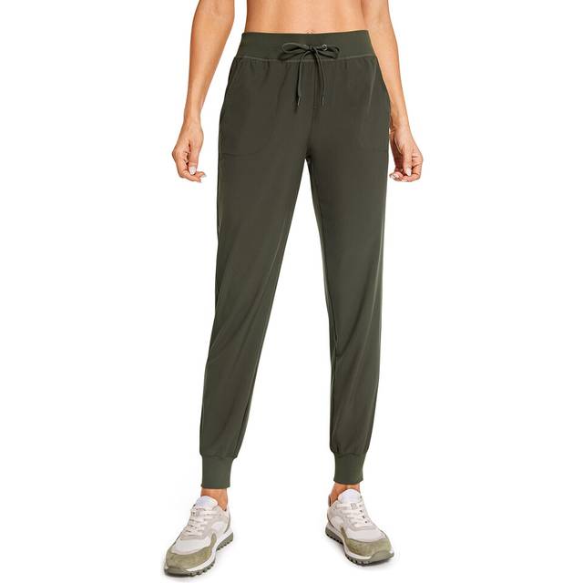 "CRZ YOGA Women's Lightweight Workout Joggers 27.5"""" - Travel Casual Ou"