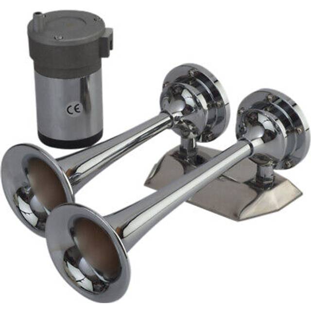 Sea-Dog Line 432620-1 Max Air Horn Mini Trumpet Chr