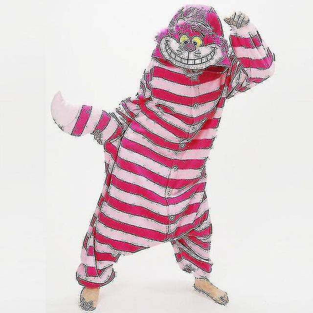 (S) Women Cartoon Animal Cheshire Cat Pajamas