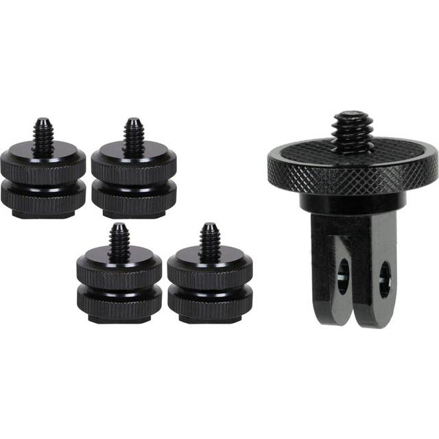 Camera Hot Shoe Mount to 1/4 Inch-20 Tripod Screw Adapter with Camera Mount Adapter for Ecosystem