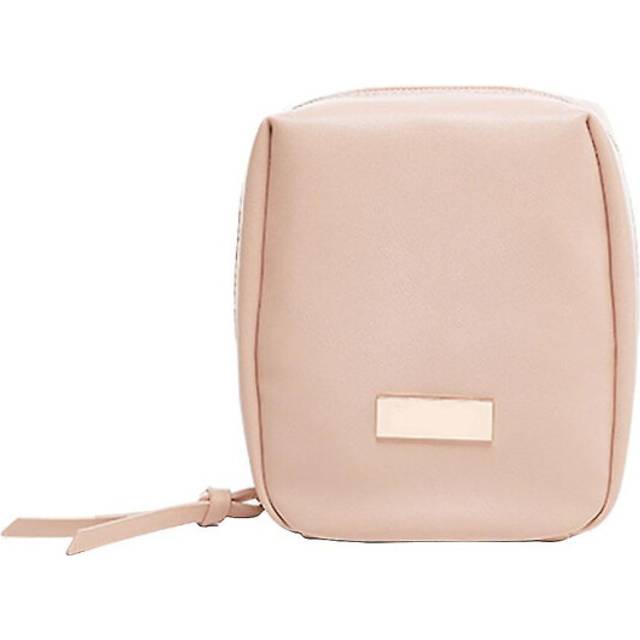 (White, One size) Elegant Portable Puffer Cosmetic Bag For Women With Compartments Large Capacity Travel Makeup Bag For Purse - Jxlgv