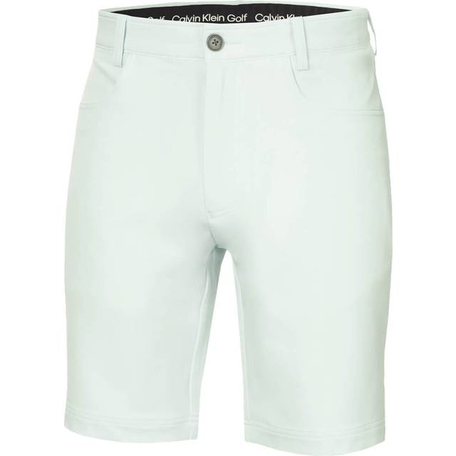 "(30"" Waist, Light Jade) Calvin Klein Mens 2025 CK Impact 4-Way Stretch Slim Fit Golf Shorts"