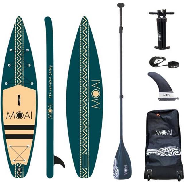 Inflatable stand up paddle board MOAI Board 11.6 - Bleu