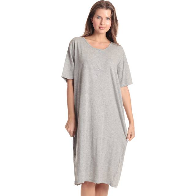 Just Love Short Sleeve Nightgown Sleep Dress for Women Sleepwear 4364-HTR-L