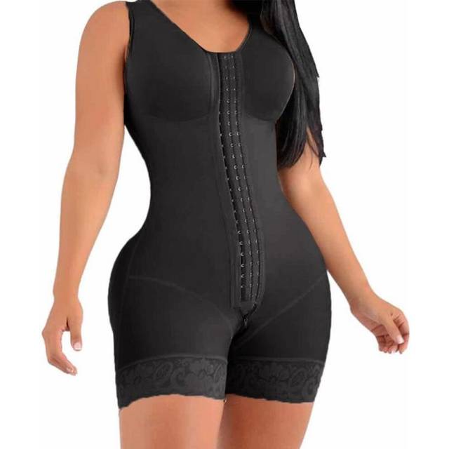 (black, 2XL) Body Shaper For Women Tummy Control Fajas Post Surgery Compression Butt Lifter Shapewear Girdle Postpartum Abdominoplasty Abdominal Lift