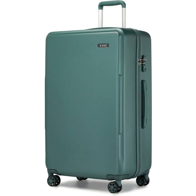 (Military Green, 28 inch) 20/24/28 Minimalist Hard Shell ABS+PC Luggage Set With TSA Lock And 360Â° Spinner Wheels