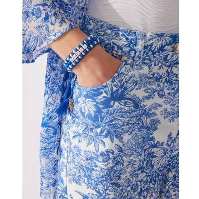 Capri beaded bracelet sky blue u - SKY BLUE (U)