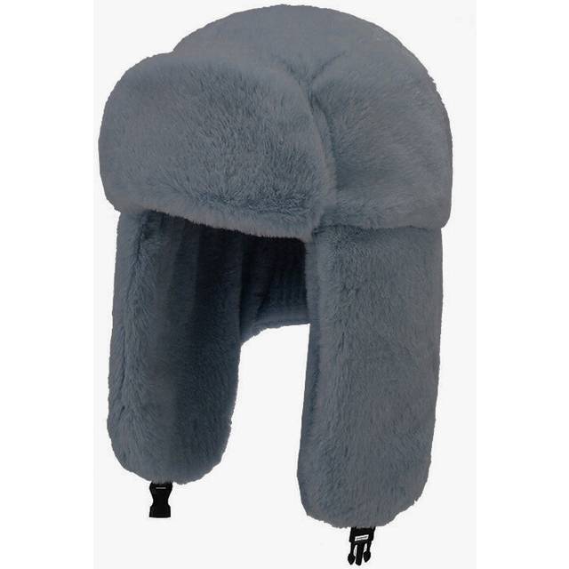 (C-Grey) Women Warm Earmuffs Thicken Ear-flapped Hat Winter Cashmere Plush Cotton