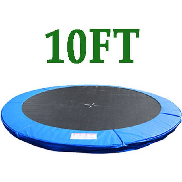 (10FT Blue) Greenbay 6ft 8ft 10ft 12ft 13ft 14ft Replacement Trampoline Surround Pad Foam Safety Guard Spring Cover Padding Pads