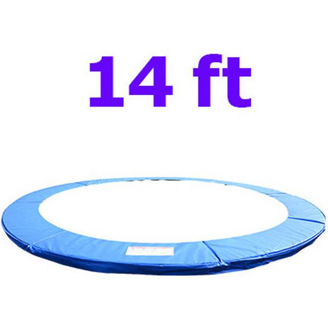 (14FT Blue) Greenbay 6ft 8ft 10ft 12ft 13ft 14ft Replacement Trampoline Surround Pad Foam Safety Guard Spring Cover Padding Pads